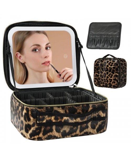 Travel Make-up Case with LED Mirror with 3-colour LED Lighted Adjustable Dividers, Make-up Case with Mirror Make-up Bags mutipul colore Travel Make-up Case with LED Mirror with 3-colour LED Lighted Adjustable Dividers, Make-up Case with Mirror Make-up Bags mutipul colore