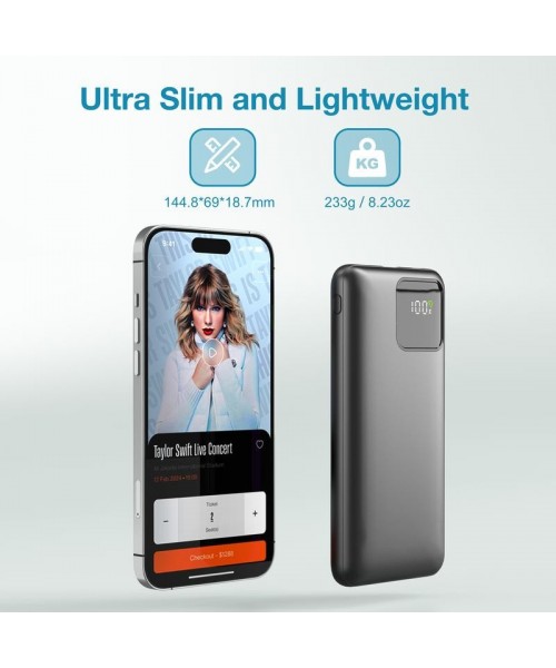 Portable Charger with Built-in Cables,Portable Charger with Cords Wires Slim 10000mAh Travel Battery Pack 4 Outputs 2 Inputs 22.5W Fast Charging Power Bank for Samsung Google Pixel LG Moto iPhone iPad Portable Charger with Built-in Cables,Portable Charger with Cords Wires Slim 10000mAh Travel Battery Pack 4 Outputs 2 Inputs 22.5W Fast Charging Power Bank for Samsung Google Pixel LG Moto iPhone iPad