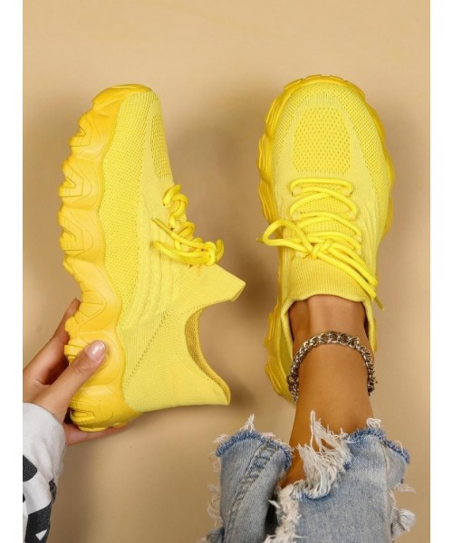 2024 Summer Lace-up Low Top Slip on Women Sneakers, Comfortable Ankle Socks Shoes, Knit Sports Running Shoes, Back To School Women's Workout Sneakers As Gift, for Fall Outfit 2024 Summer Lace-up Low Top Slip on Women Sneakers, Comfortable Ankle Socks Shoes, Knit Sports Running Shoes, Back To School Women's Workout Sneakers As Gift, for Fall Outfit