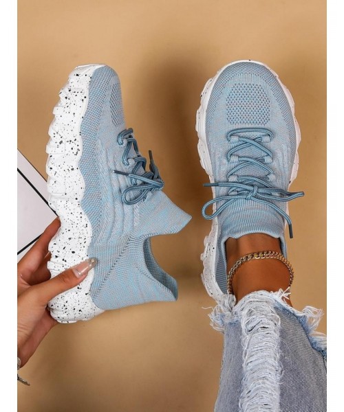 2024 Summer Lace-up Low Top Slip on Women Sneakers, Comfortable Ankle Socks Shoes, Knit Sports Running Shoes, Back To School Women's Workout Sneakers As Gift, for Fall Outfit 2024 Summer Lace-up Low Top Slip on Women Sneakers, Comfortable Ankle Socks Shoes, Knit Sports Running Shoes, Back To School Women's Workout Sneakers As Gift, for Fall Outfit