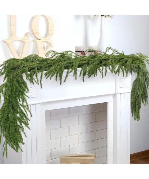 Artificial Pine Hanging Garland, 1 Count 59in Fake Greenery Pine Garland, Decorative Plant for Home Party & Festival & Outdoor Decor Artificial Pine Hanging Garland, 1 Count 59in Fake Greenery Pine Garland, Decorative Plant for Home Party & Festival & Outdoor Decor