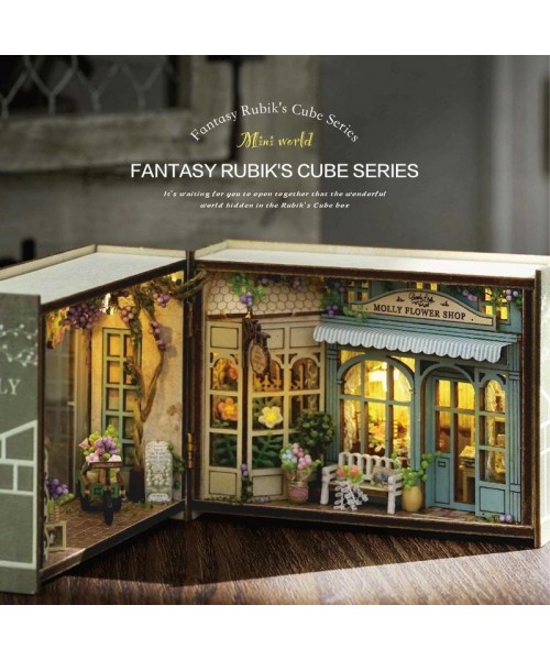 Fantasy Magic Cube Series DIY Miniature Dollhouse Cabin, 1 Box DIY Creative Home Bedroom Decoration, Wooden Handmade 3D Puzzle Model Toy, Thanksgiving Christmas Gift Set, Compacthouse Fantasy Magic Cube Series DIY Miniature Dollhouse Cabin, 1 Box DIY Creative Home Bedroom Decoration, Wooden Handmade 3D Puzzle Model Toy, Thanksgiving Christmas Gift Set, Compacthouse