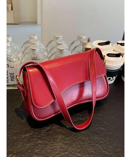 Women's Summer Outfits 2024 Plain Color Saddle Everyday Shoulder Bag & Crossbody Bag, Elegant Magnetic Closure Flap Saddle Bag for Daily & Back To School&nbsp;As Girlfriend Gifts, for Fall Fall Outfits