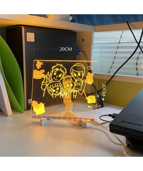 LED Note Board with Colors Acrylic Dry Erase Board with Light Glowing LED Message Board with Stand Light Up and 14 Pins 11.8x7.9 inch LED Whiteboard for Office School Home Kids LED Note Board with Colors Acrylic Dry Erase Board with Light Glowing LED Message Board with Stand Light Up and 14 Pins 11.8x7.9 inch LED Whiteboard for Office School Home Kids