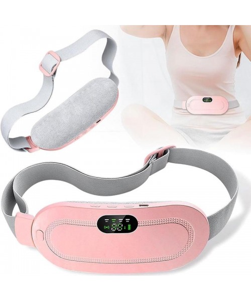 Menstrual Heating Pad Smart Uterus Warmer Belt, Relief Waist Pain Cramps Vibrating Abdominal Massager Uterus Warmer Waist Massager, Vibrate Plate, Halloween Gift, Fall Essentials, Electric Massage Pad