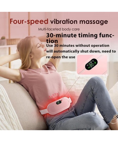 Menstrual Heating Pad Smart Uterus Warmer Belt, Relief Waist Pain Cramps Vibrating Abdominal Massager Uterus Warmer Waist Massager, Vibrate Plate, Halloween Gift, Fall Essentials, Electric Massage Pad Menstrual Heating Pad Smart Uterus Warmer Belt, Relief Waist Pain Cramps Vibrating Abdominal Massager Uterus Warmer Waist Massager, Vibrate Plate, Halloween Gift, Fall Essentials, Electric Massage Pad