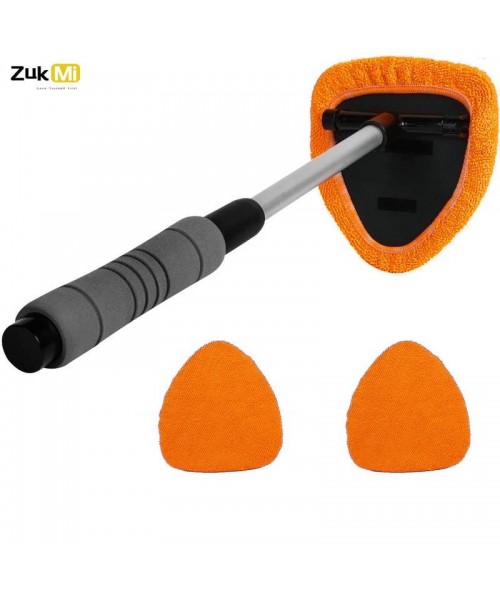 Windshield Cleaning Tool, Microfiber Car Window Cleaning Tool with Extendable Handle & 2 Cloth Pad Head, Auto Interior Exterior Glass Wiper, Car Glass Cleaner Kit, Car Washing Accessories, Window Cleaning Kit Windshield Cleaning Tool, Microfiber Car Window Cleaning Tool with Extendable Handle & 2 Cloth Pad Head, Auto Interior Exterior Glass Wiper, Car Glass Cleaner Kit, Car Washing Accessories, Window Cleaning Kit