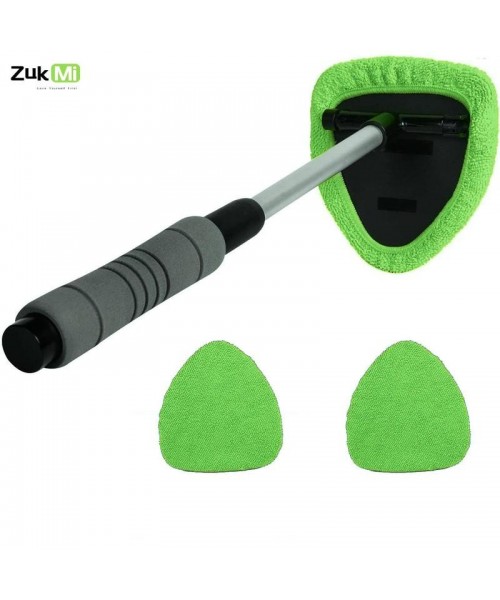Windshield Cleaning Tool, Microfiber Car Window Cleaning Tool with Extendable Handle & 2 Cloth Pad Head, Auto Interior Exterior Glass Wiper, Car Glass Cleaner Kit, Car Washing Accessories, Window Cleaning Kit Windshield Cleaning Tool, Microfiber Car Window Cleaning Tool with Extendable Handle & 2 Cloth Pad Head, Auto Interior Exterior Glass Wiper, Car Glass Cleaner Kit, Car Washing Accessories, Window Cleaning Kit