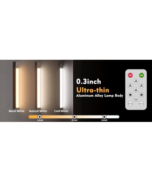 【2/4/8Pack】56LED Under Cabinet Lighting Wireless w/Remote, 11.8'' Motion Sensor Light Indoor Rechargeable Under Cabinet Lights, Magnetic Closet Lights Battery Operated, Under Counter Lights for Kitchen 【2/4/8Pack】56LED Under Cabinet Lighting Wireless w/Remote, 11.8'' Motion Sensor Light Indoor Rechargeable Under Cabinet Lights, Magnetic Closet Lights Battery Operated, Under Counter Lights for Kitchen