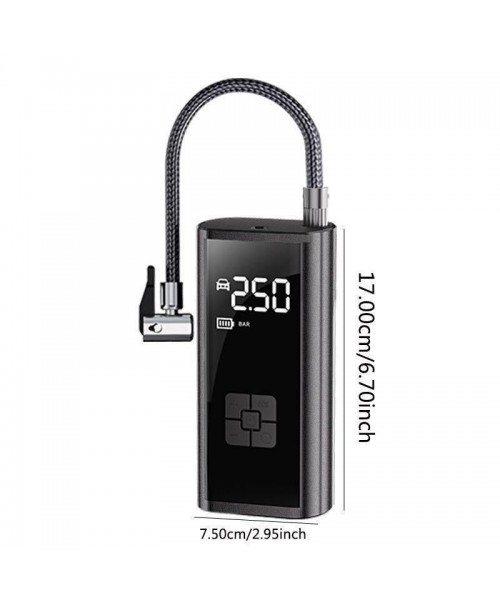 Portable Wireless Car Air Compressor, Automotive Tire Inflator, Multifunctional Electric Tire Inflator Pump for Motorcycle Bicycle AUTO Tyre Balls, Car Repair Tools Portable Wireless Car Air Compressor, Automotive Tire Inflator, Multifunctional Electric Tire Inflator Pump for Motorcycle Bicycle AUTO Tyre Balls, Car Repair Tools