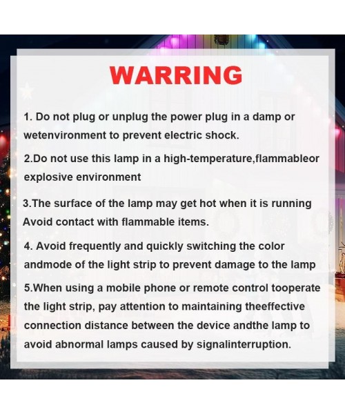 Outdoor Decorative Light, RGBIC Smart Eaves Light, IP67 Waterproof Outdoor Lighting for House Roofs, Suitable for Holiday Decor