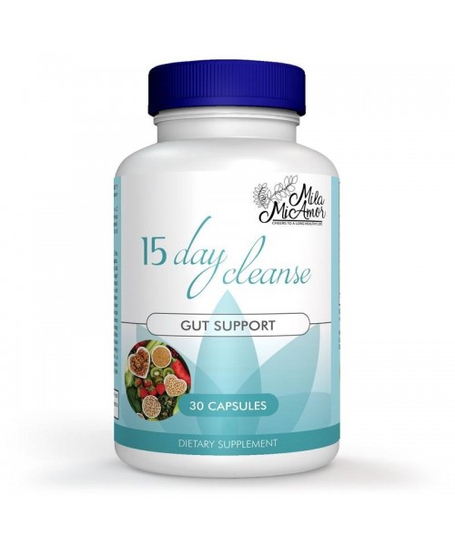 15 Day Cleanse Bundle | Gut and Colon Support | Caffeine Free | Advanced Formula with Senna, Cascara Sagrada, & Psyllium Husk | Non-GMO | 2 bottles