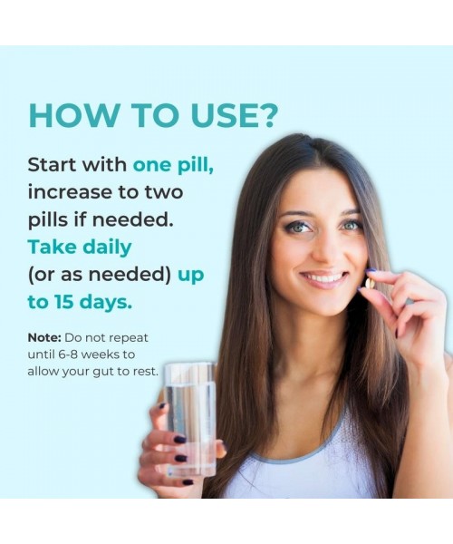 15 Day Cleanse Bundle | Gut and Colon Support | Caffeine Free | Advanced Formula with Senna, Cascara Sagrada, & Psyllium Husk | Non-GMO | 2 bottles