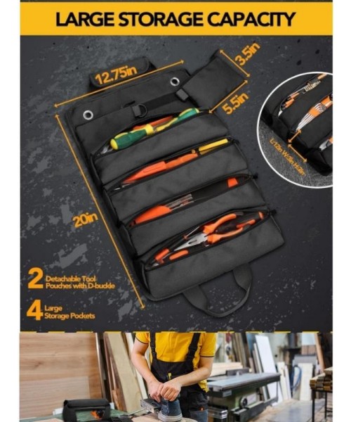 Portable Foldable Tool Storage Bag, Fall Multi-grid Zipper Tool Organizer with Removable Zipper Bags, Travel Essentials, Portable Tool Storage Bag for Home for Father's Day Gift, Fall Outfits, Fall Freshness Portable Foldable Tool Storage Bag, Fall Multi-grid Zipper Tool Organizer with Removable Zipper Bags, Travel Essentials, Portable Tool Storage Bag for Home for Father's Day Gift, Fall Outfits, Fall Freshness