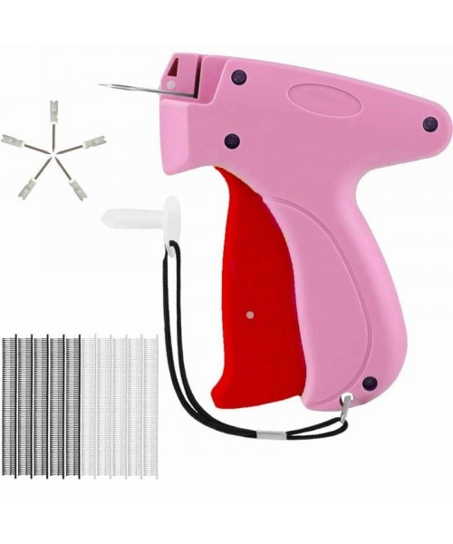 Quick Clothing Fixer, 1 Count Handheld Tag Attacher Gun with 6 Counts Needles & 1000pcs Glue Needles, Sewing Tool Kit for Retail Hang Price Fabric Garment Label