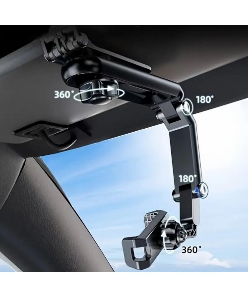 2024 New 1080° Multi-function Sun Visor Universal 360 Degree Rotating Phone Holder Suitable for Any Scene Car Holder - Rotatable and Retractable 2024 New 1080° Multi-function Sun Visor Universal 360 Degree Rotating Phone Holder Suitable for Any Scene Car Holder - Rotatable and Retractable