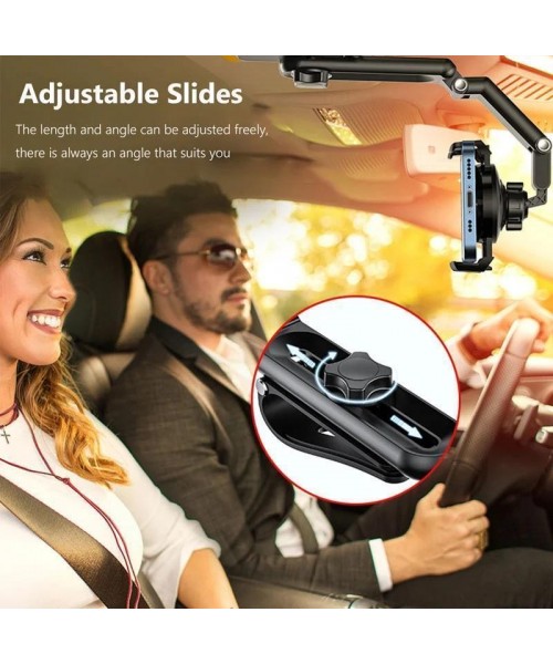 2024 New 1080° Multi-function Sun Visor Universal 360 Degree Rotating Phone Holder Suitable for Any Scene Car Holder - Rotatable and Retractable 2024 New 1080° Multi-function Sun Visor Universal 360 Degree Rotating Phone Holder Suitable for Any Scene Car Holder - Rotatable and Retractable
