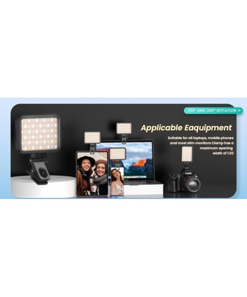 Selfie Light with 3 Light Modes, Rechargeable Selfie Light for Phone Camera iPad Laptop Makeup, TikTok Short Video & Live Stream Handy Gadget Selfie Light with 3 Light Modes, Rechargeable Selfie Light for Phone Camera iPad Laptop Makeup, TikTok Short Video & Live Stream Handy Gadget
