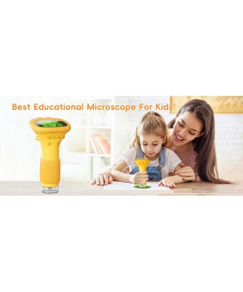 Kids Microscope, INSKAM 2 Inch IPS Screen 1000X Handheld Digital Microscope HD Pocket Portable Mini USB Microscope Camera Compatible with PC, Science Education Fun Birthday Gift for Kids Students Kids Microscope, INSKAM 2 Inch IPS Screen 1000X Handheld Digital Microscope HD Pocket Portable Mini USB Microscope Camera Compatible with PC, Science Education Fun Birthday Gift for Kids Students