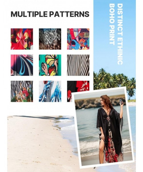 Women Ethnic Print Kaftan Dress ,All Over Print Sleeve TunicDress, Boho Casual V Neck 3/4 Sleeve TunicDress for Women, Women's Plus size Cover Up,Mrs. Roper Kaftan ,bubu,mumu,Casual Womenswear Women Ethnic Print Kaftan Dress ,All Over Print Sleeve TunicDress, Boho Casual V Neck 3/4 Sleeve TunicDress for Women, Women's Plus size Cover Up,Mrs. Roper Kaftan ,bubu,mumu,Casual Womenswear