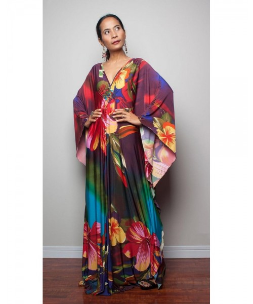 Women Ethnic Print Kaftan Dress ,All Over Print Sleeve TunicDress, Boho Casual V Neck 3/4 Sleeve TunicDress for Women, Women's Plus size Cover Up,Mrs. Roper Kaftan ,bubu,mumu,Casual Womenswear Women Ethnic Print Kaftan Dress ,All Over Print Sleeve TunicDress, Boho Casual V Neck 3/4 Sleeve TunicDress for Women, Women's Plus size Cover Up,Mrs. Roper Kaftan ,bubu,mumu,Casual Womenswear