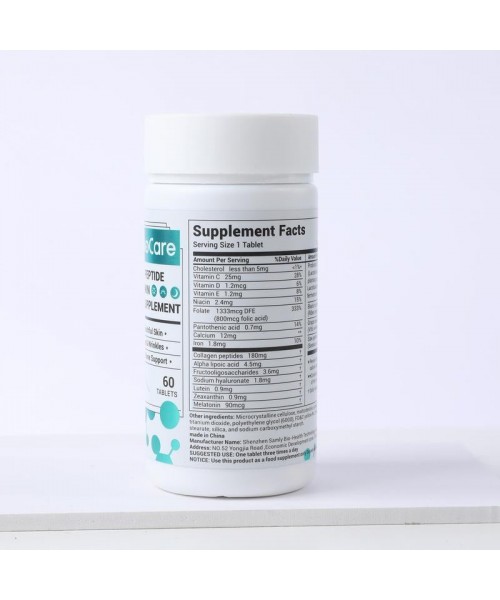 【HOT SALE】DrBioCare Collagen Peptide，Vitamin & Mineral, Contains Vitamin d3, Vitamin C, Probiotics,Vitamin E, Vitamin b & Multivitamin