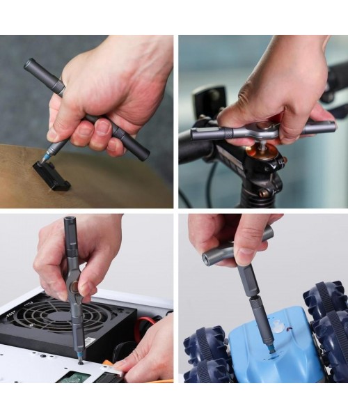 24 in 1 Magnetic Screwdriver Set, MultifunctionalScrewdriver Tools Set with Detachable T-shapedRatchet Handle,Household Maintenance ToolBox Set, Tools for Mechanics 24 in 1 Magnetic Screwdriver Set, MultifunctionalScrewdriver Tools Set with Detachable T-shapedRatchet Handle,Household Maintenance ToolBox Set, Tools for Mechanics