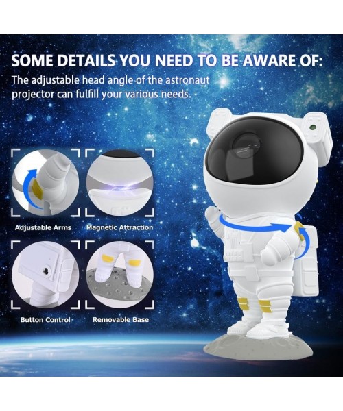 Astronaut Galaxy Projector - Star Projector, Remote Control Spaceman Night Light with Timer, for Gaming Room, Gift for Kids Adults for Bedroom, Christmas, Birthdays, Valentine's Day blackfridaydeals Astronaut Galaxy Projector - Star Projector, Remote Control Spaceman Night Light with Timer, for Gaming Room, Gift for Kids Adults for Bedroom, Christmas, Birthdays, Valentine's Day blackfridaydeals