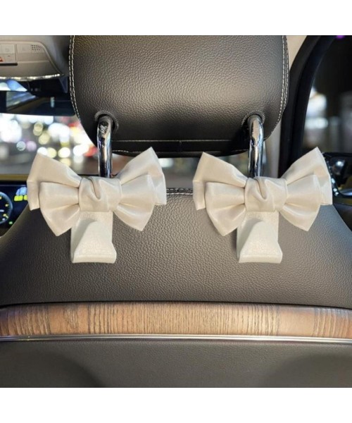 Bowknot Design Car Seat Back Hook (1 Pair), Multifunctional Car Seat Back Hook&nbsp;for Summer, Car Interior Accessories For Car Stowing & Tidying, Boyfriend Gift