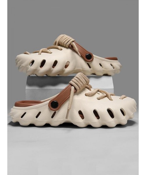 Men's Casual Hollow Out Design Clogs, 2024 New Style Comfortable Breathable Clogs for Men Student, Fashionable Shoes for Summer Beach Vacation Men's Casual Hollow Out Design Clogs, 2024 New Style Comfortable Breathable Clogs for Men Student, Fashionable Shoes for Summer Beach Vacation