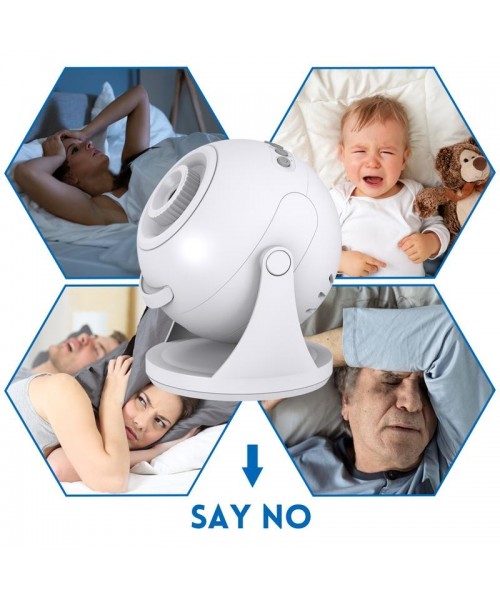 VanSmaGo White Noise Sound Machine with Galaxy Projector - Sound Machine White Noise Machine for Adults, Kids & Baby, 30 Nature Sound, HD Projection, Timer, HD Projection, Baby Sound Machine for Sleep, Relax, Meditation, Office, Privacy Home, Gift