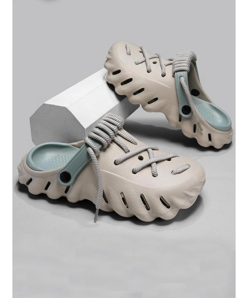 Men's Casual Hollow Out Design Clogs, 2024 New Style Comfortable Breathable Clogs for Men Student, Fashionable Shoes for Summer Beach Vacation Men's Casual Hollow Out Design Clogs, 2024 New Style Comfortable Breathable Clogs for Men Student, Fashionable Shoes for Summer Beach Vacation