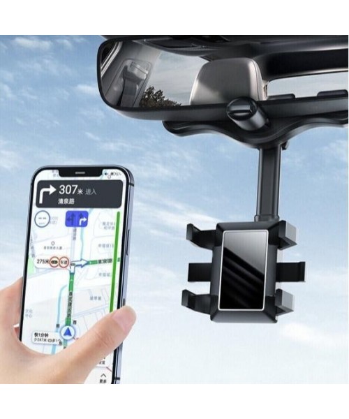 360 Degree Car Phone Holder Rearview Mirror, 2024 New Multifunctional Car Navigation Bracket, 360 Degree Rotatable and Retractable Car Phone Holder, Universal Multifunctional Mobile Phone Holder, Car Accessories 360 Degree Car Phone Holder Rearview Mirror, 2024 New Multifunctional Car Navigation Bracket, 360 Degree Rotatable and Retractable Car Phone Holder, Universal Multifunctional Mobile Phone Holder, Car Accessories