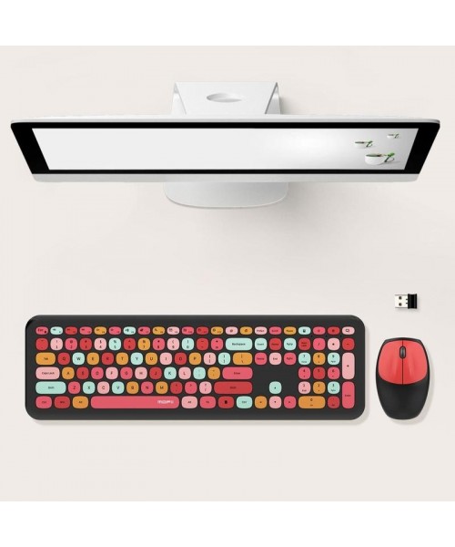 Silent USB Wireless Keyboard & Mouse Combo, Quiet Design Keyboard & Mouse Set for Distraction, Free Typing, Effortless Plug & Play, Gaming Accessories for PC, Gaming Keyboard & Mouse Set for Fall Silent USB Wireless Keyboard & Mouse Combo, Quiet Design Keyboard & Mouse Set for Distraction, Free Typing, Effortless Plug & Play, Gaming Accessories for PC, Gaming Keyboard & Mouse Set for Fall
