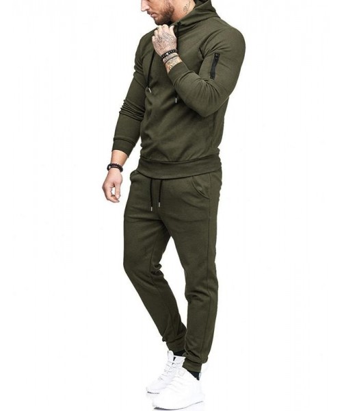 Men's Tracksuit 2 Pack Hooded Athletic Sweatsuits Casual Running Jogging Sport Suit Sets Classic Menswear Cotton Elastic Men's Tracksuit 2 Pack Hooded Athletic Sweatsuits Casual Running Jogging Sport Suit Sets Classic Menswear Cotton Elastic