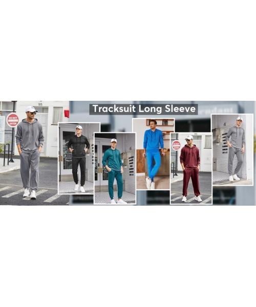 Men's Tracksuit 2 Pack Hooded Athletic Sweatsuits Casual Running Jogging Sport Suit Sets Classic Menswear Cotton Elastic Men's Tracksuit 2 Pack Hooded Athletic Sweatsuits Casual Running Jogging Sport Suit Sets Classic Menswear Cotton Elastic
