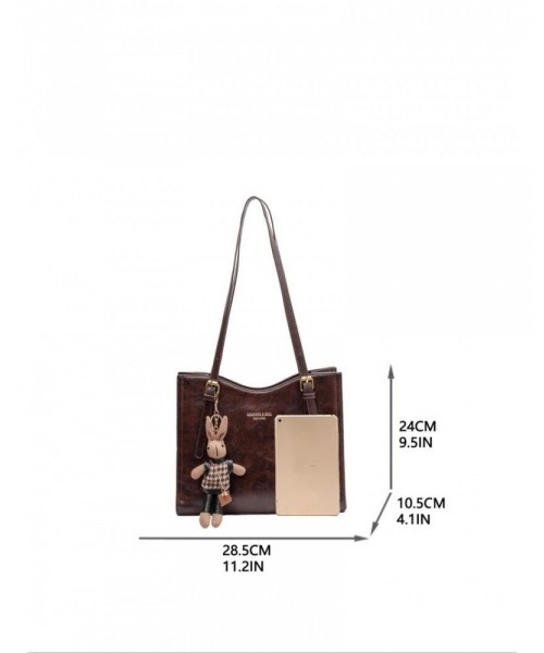 Women's Summer Minimalist Zipper Tote Bag, Work Bag, Fashionable Solid Color Large Capacity Everyday Bags with Rabbit Charm, Female Trendy Commuter Bag for Work & Daily Used, Fall Outfits, Fall Freshness Fall, Birthday Gifts Women's Summer Minimalist Zipper Tote Bag, Work Bag, Fashionable Solid Color Large Capacity Everyday Bags with Rabbit Charm, Female Trendy Commuter Bag for Work & Daily Used, Fall Outfits, Fall Freshness Fall, Birthday Gifts