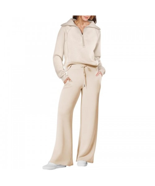 Women 2 Piece Outfits Sweatsuit Oversized Sweatshirt Sweatpants Tracksuit Sweat Lounge Matching Set 2024 Fall Trendy