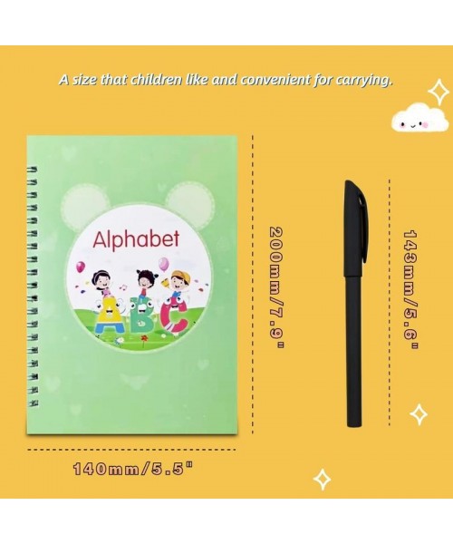 Reusable Magic Writing Practice Copybook, 5 Counts Handwriting Practice Book with 10 Pen Refill & 2 Pen, Suitable for Kindergarten School Students, School-starting Stationery Set, Fall Decor, Men Gifts, Christmas Gift Reusable Magic Writing Practice Copybook, 5 Counts Handwriting Practice Book with 10 Pen Refill & 2 Pen, Suitable for Kindergarten School Students, School-starting Stationery Set, Fall Decor, Men Gifts, Christmas Gift