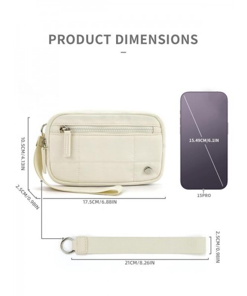 Women's Solid Color Nylon Zipper Wallet, Wallets for Women Fashionable Lightweight Waterproof Phone Wallet, Casual Versatile Wristlet for Daily Used