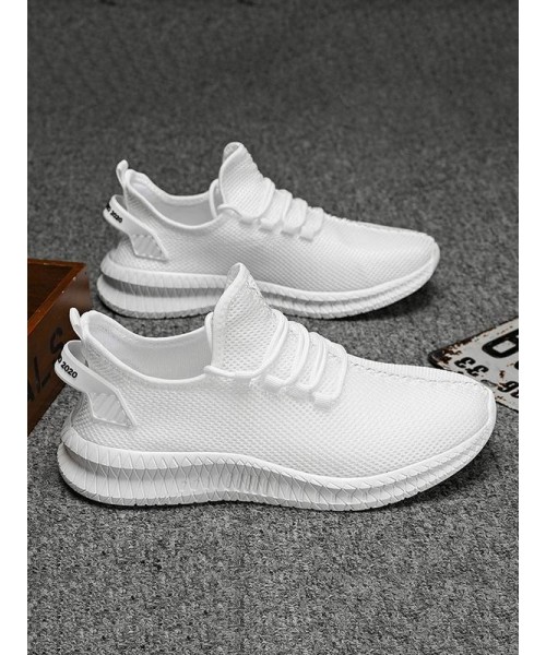 Men's Plain Lace Up Sneakers, Fashion Hollow Out Design Sports Shoes, Breathable Non-slip Running Shoes for Daily Wear, Athletic Summer Training Shoes, Fall Outfits, Fall Freshness Fall Men's Plain Lace Up Sneakers, Fashion Hollow Out Design Sports Shoes, Breathable Non-slip Running Shoes for Daily Wear, Athletic Summer Training Shoes, Fall Outfits, Fall Freshness Fall