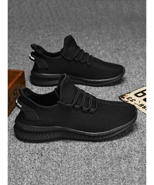 Men's Plain Lace Up Sneakers, Fashion Hollow Out Design Sports Shoes, Breathable Non-slip Running Shoes for Daily Wear, Athletic Summer Training Shoes, Fall Outfits, Fall Freshness Fall Men's Plain Lace Up Sneakers, Fashion Hollow Out Design Sports Shoes, Breathable Non-slip Running Shoes for Daily Wear, Athletic Summer Training Shoes, Fall Outfits, Fall Freshness Fall