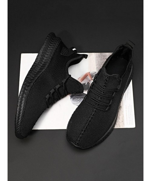 Men's Plain Lace Up Sneakers, Fashion Hollow Out Design Sports Shoes, Breathable Non-slip Running Shoes for Daily Wear, Athletic Summer Training Shoes, Fall Outfits, Fall Freshness Fall Men's Plain Lace Up Sneakers, Fashion Hollow Out Design Sports Shoes, Breathable Non-slip Running Shoes for Daily Wear, Athletic Summer Training Shoes, Fall Outfits, Fall Freshness Fall