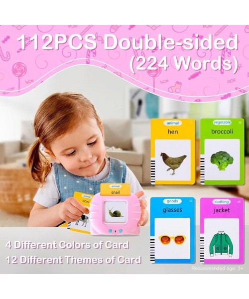 1 Piece Early Education Learning Device with 112pcs English Card, Flash Card Talking Toy 1 Piece Early Education Learning Device with 112pcs English Card, Flash Card Talking Toy