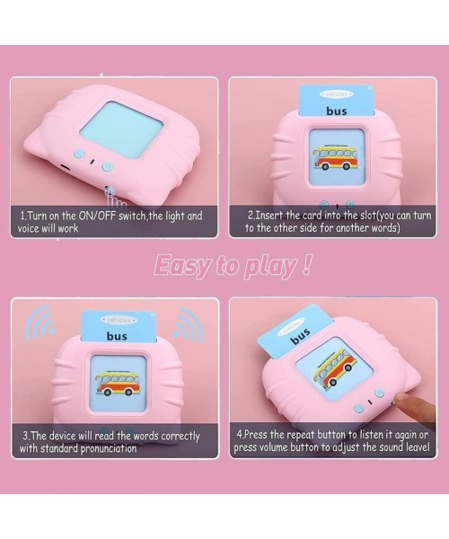 1 Piece Early Education Learning Device with 112pcs English Card, Flash Card Talking Toy 1 Piece Early Education Learning Device with 112pcs English Card, Flash Card Talking Toy