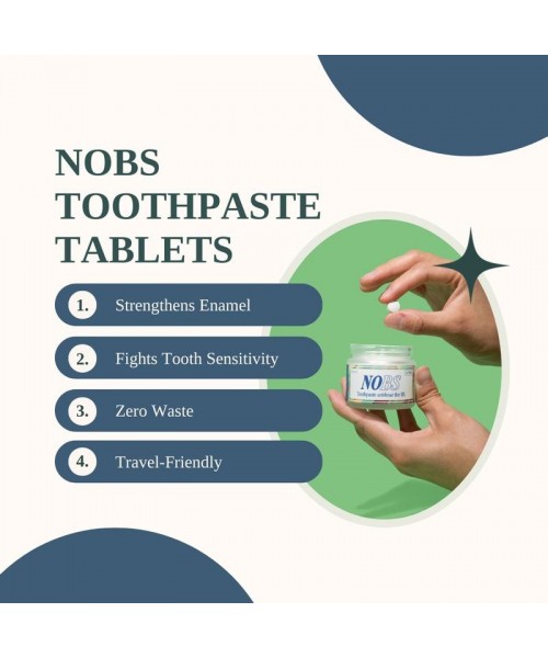 NOBS Toothpaste Tablets